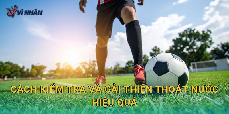 Cách kiểm tra và cải thiện thoát nước hiệu quả